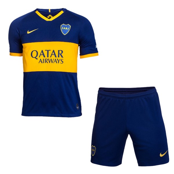 Camiseta Boca Juniors Replica Primera Ropa Niños 2019/20 Azul